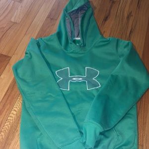 Green under armour sweatshirt